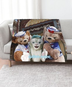 Duffy Custom Name Quilt Blanket - Perfect for Bedroom Decor and Sofa Blanket