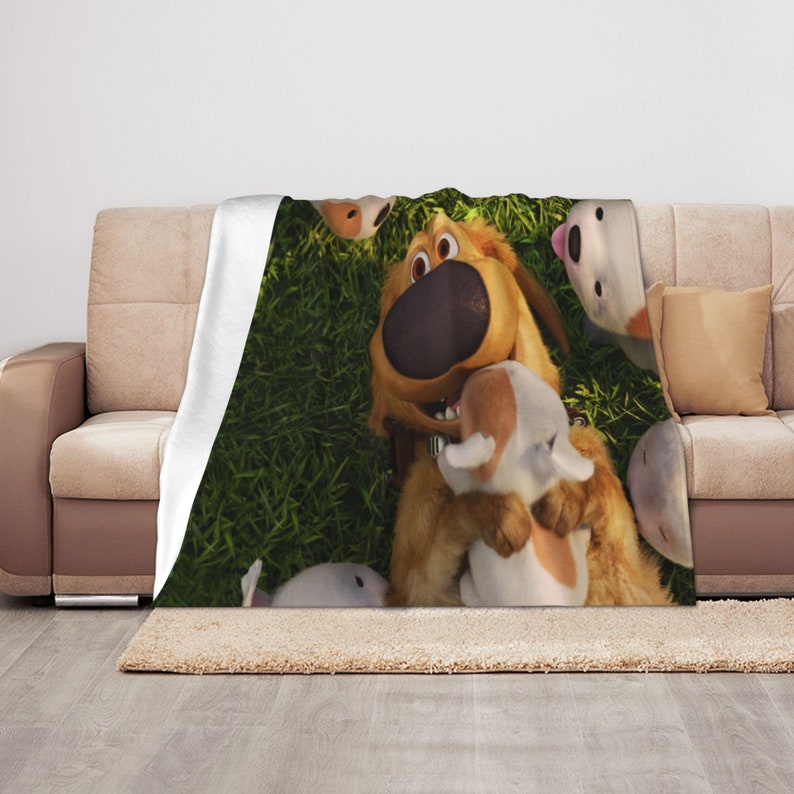 Dug Days Quilt Blanket Set with Custom Name - Ideal for Home Decoration & Sofa - Image 3