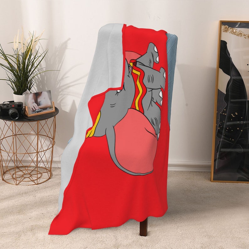 Dumbo Personalized Quilt Blanket - Ideal for Picnics & Bedroom Decor - Image 3