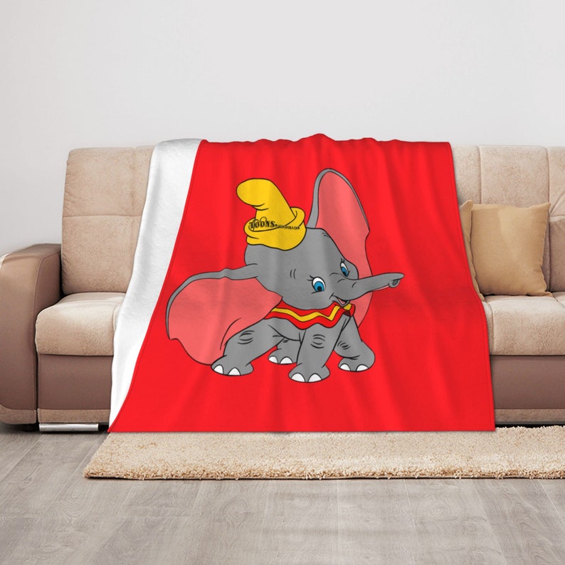 Dumbo Personalized Quilt Blanket - Ideal for Picnics & Bedroom Decor - Image 4