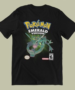 Emerald-inspired Vintage Style Japanese Anime T-Shirt - Cover Art Gift for Fans