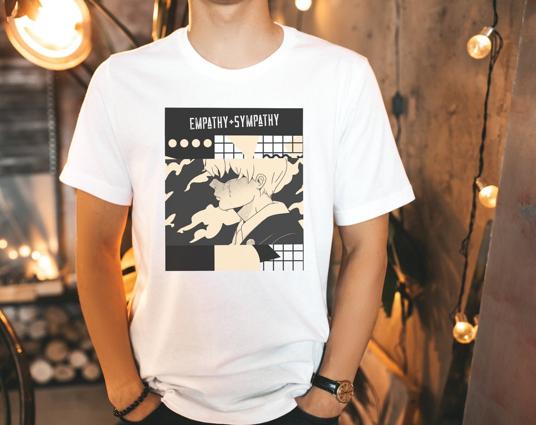 Empathy And Sympathy Anime T-Shirt: Stylish Streetwear Fashion with Perfect Gift For Anime Lovers