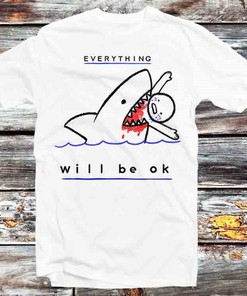 Everything Will Be Okay T-Shirt - Inspirational and Stylish Gift for Manga Fans