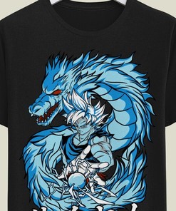 Eye-Catching Anime Gift - Bold Manga Japanese T-Shirt, An Eye-Catching and Unique Gift for Anime Fans