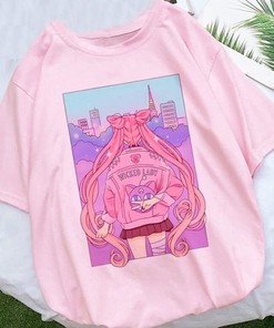 Fan Gift Kawaii Aesthetic Chibusa Shirt - Cute Wicked Lady Anime Shirt, Gift for Anime Lovers
