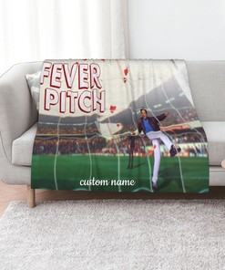 Fever Pitch Personalized Quilt Blanket Set for Home Decor and Picnic - Suitable for Bedroom Decor