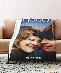 Fever Pitch Quilt Blanket Set with Personalized Name - Perfect for Home Decoration & Sofa
