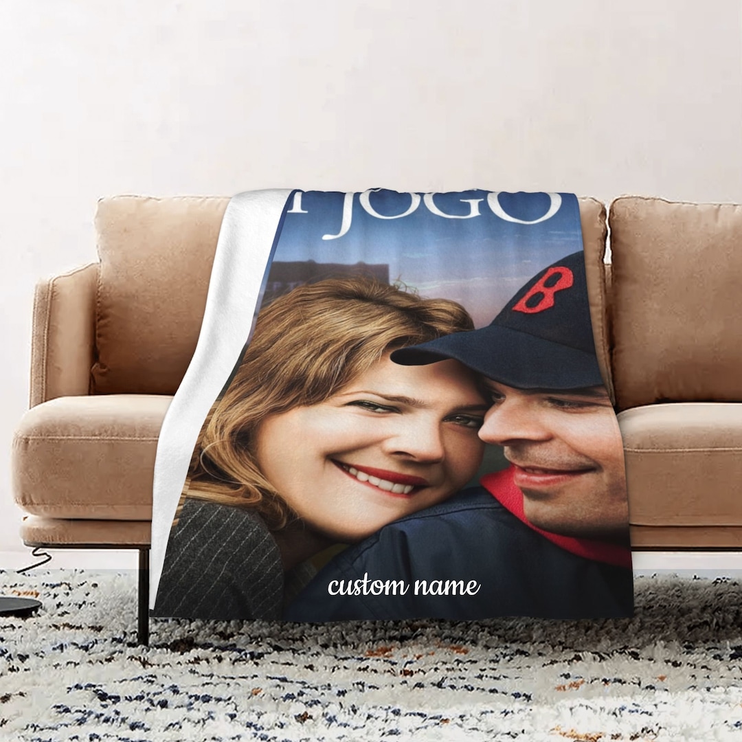 Fever Pitch Quilt Blanket Set with Personalized Name - Perfect for Home Decoration & Sofa