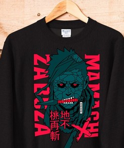 Fierce Anime Clothing - Bold Manga Graphic Tee on Fan Gift Hoodie