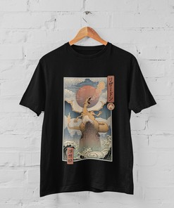 Fire Dragon Type Mon T-Shirt - Inspired Graphic Tee Gift for Fans