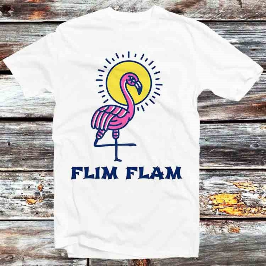 Flamingo Flim Flam Philadelphia Cool and Vintage Style Tee