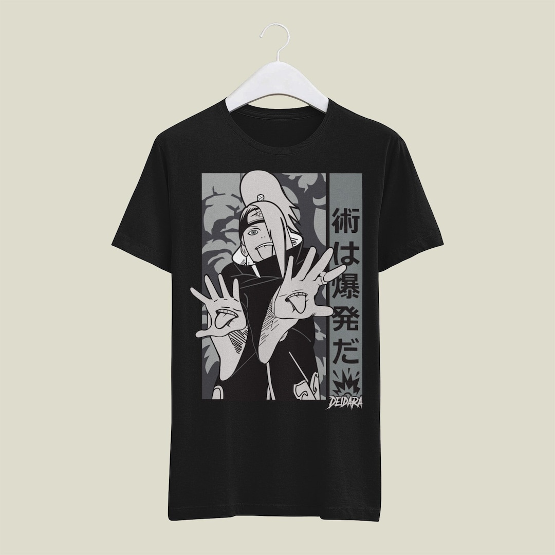Floral Anime Tee - Japanese Manga Graphic Shirt for Anime Lovers and Gift Ideas