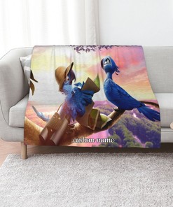 For The Birds Personalized Quilt Blanket - Ideal for Picnics & Home Decoration