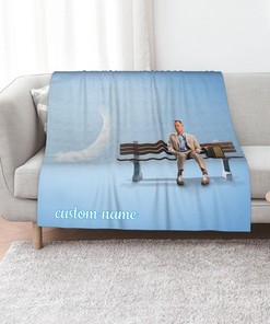 Forrest Gump Quilt Bedding Set Blanket - Personalized with Custom Name