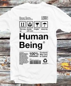 Fragile Human Being Handle with Care T-Shirt - Great Gift for Anime Lovers and Fans, Fragile Tee