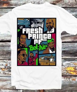 Fresh Prince Of Bel Air Poster Tee for TV and Anime Fans - Unisex Anime Top Tee