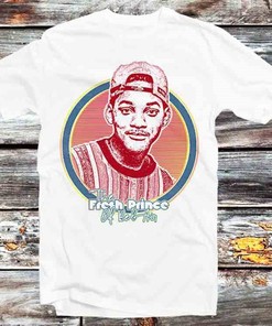 Fresh Prince of Bel-Air '90s Vintage Retro T-Shirt - Cool Gift for Cartoon and Anime Fans