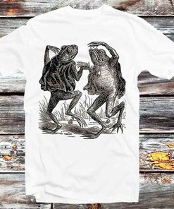 Frog Toad Demons Japanese Art T-Shirt - Cool Japanese Art Fans Tee: Gift for Manga Lovers Included