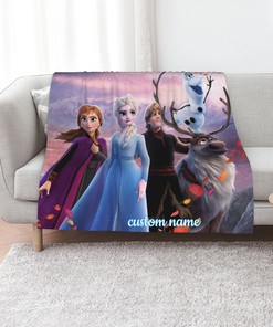 Frozen Quilt Blanket: Suitable for Living Room and Sofa Blanket