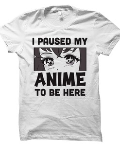 Funny Anime T-Shirt for Men and Women - Eat Sleep Anime Repeat, Japan Culture Present