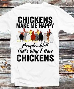 Funny Chicken Cartoon Tee - A Vintage Retro Gift for Those Who Love Animals and Anime