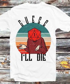 Funny D&D Dice Online Gaming Tee - Clever Anime/Cartoon Fan Gift with Gaming Theme