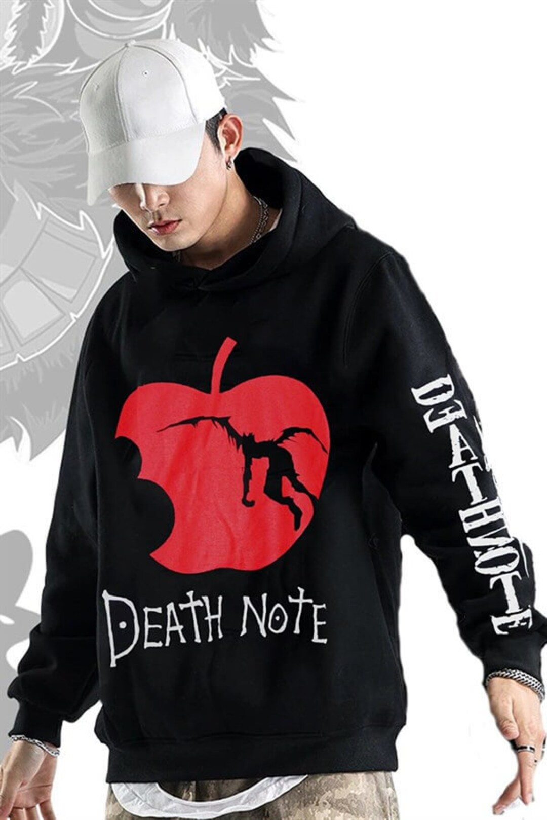 Funny Unisex Anime Hoodie - Otaku Gift for Lovers of Anime, Harajuku Clothing