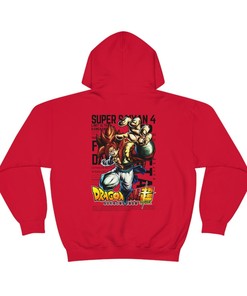 G0G3TA Anime Hoodie, Pullover, and Sweater from Dragon Ball Series - The Ideal Gift for Him