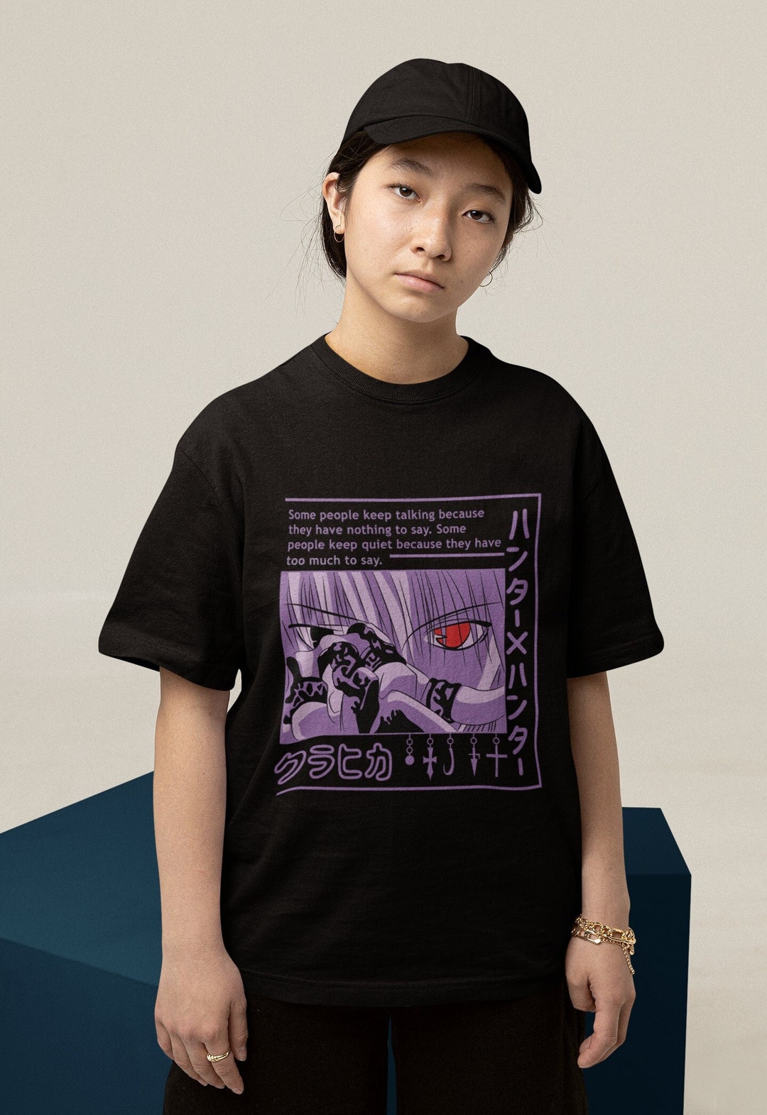 Gift for Anime Lovers - Oversize Weeaboo Hoodie - Shounen Anime Crewneck Sweatshirt - Gothic Unisex Shirt