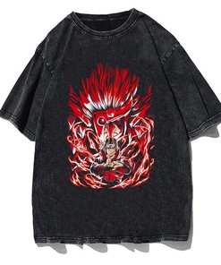Gift for Manga Lovers - Harajuku Clothing Vintage Shirt with Graphic Anime Tee Design