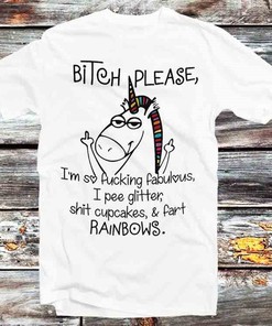 Glitter Pee Unicorn T-Shirt - Ideal Gift For Anime Fans