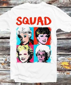 Golden Girls Squad Stardust T-Shirt - Retro 80s and 90s TV Shows Tee: Gifts For Fans Included