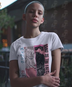 Gothic Aesthetic in Guts and Manga Graphic Unisex Anime Shirt
