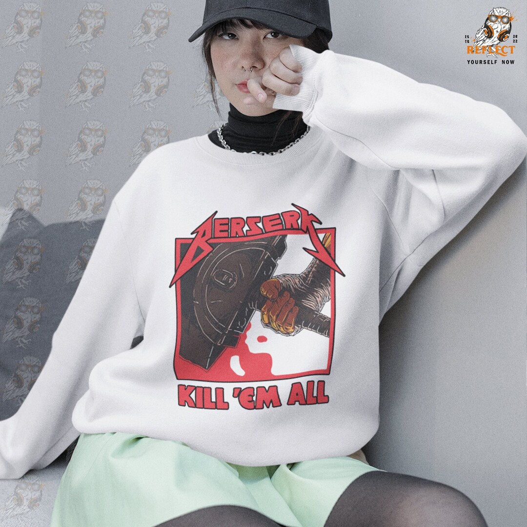 Gothic Anime Graphic Shirt: Unisex Tee and Sweater with Anime Art Design