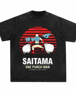 Gothic Anime Punch Tee - Cool Alternative Fashion for Anime Lovers