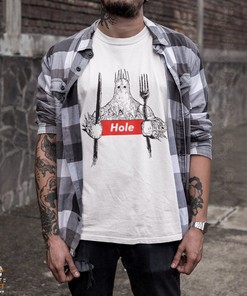 Gothic Anime Vintage Shirt with Welcome to Chaos Anime Tee and Shin Poster