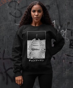 Gothic Astronauts Manga Unisex Sweatshirt - Dark Anime Lover Gift