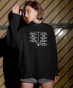 Gothic Seele Symbol Unisex Hoodie - Neon Genesis Evangelion Collection