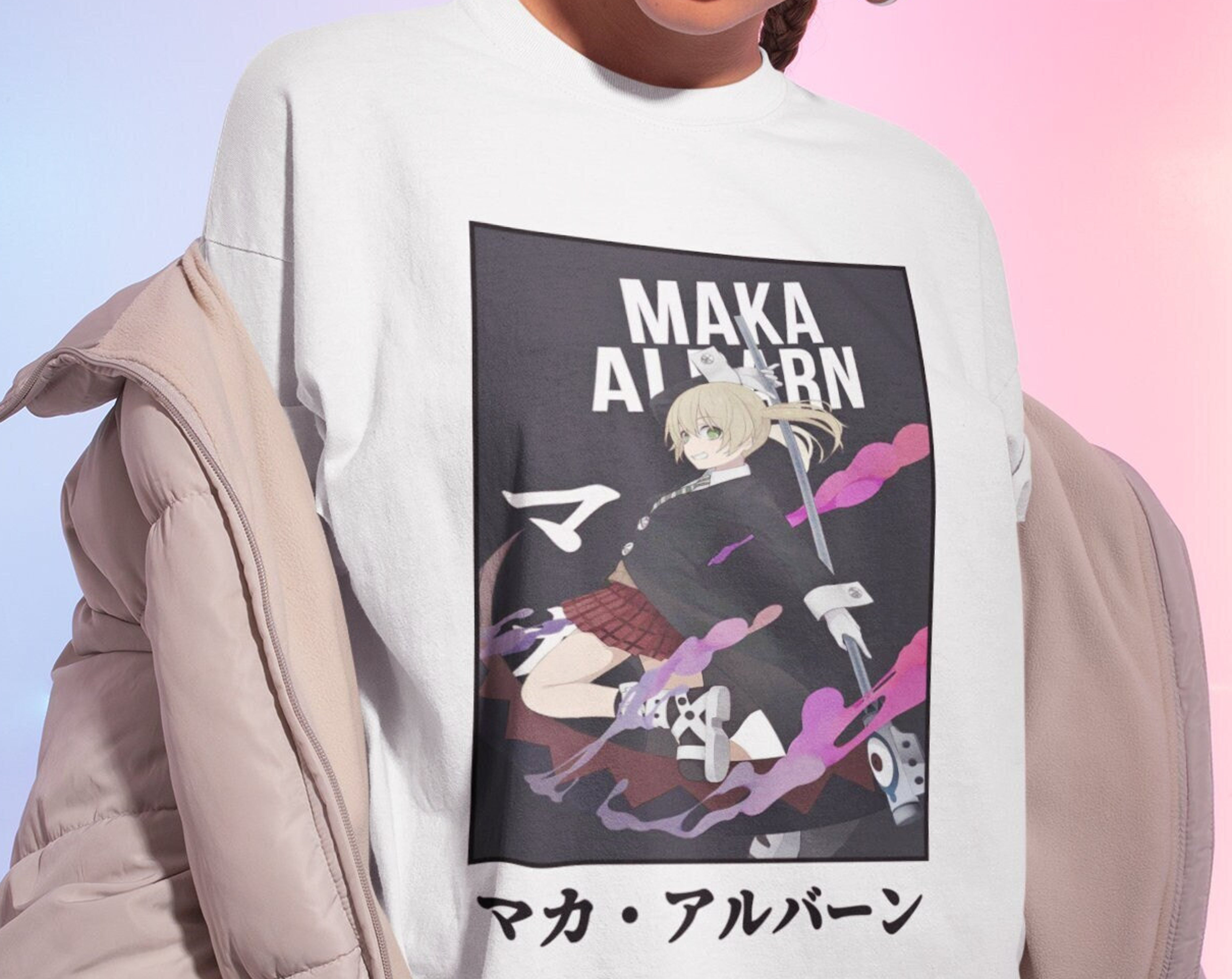 Graphic Anime Tee - Vintage Anime Shirt or Unisex Tee - Image 2
