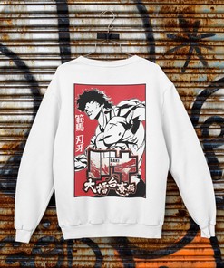 Grappler Baki Sweatshirt - Unisex Sweater with Yujiro Hanma Design