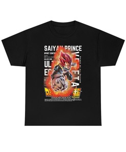 Great Gift for Anime Lovers - Dragon Ball Vegeta Tee and Shirt for Him