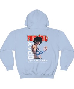 Great Gift for Fans - Fairy Tail Gray Sweatshirt and Hoodie for Him
