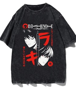 Great Graphics and Harajuku Clothing Vintage Style Unisex Shirt for Anime and Manga Fans - Vintage Anime Shirt