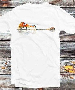 Guitar Nature Punk Rock Music T-Shirt - Anime Gift for Music Lovers