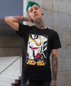 Gundam Robot Anime Hoodie, Unisex Gift for Fans of Robot Wars