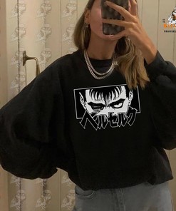 Guts Unisex Graphic Tee Shirt and Anime Sweater - Aesthetic Manga Collection