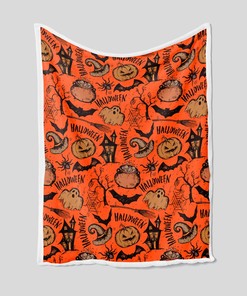 Halloween Picnic Blanket For Boys And Girls - Perfect for Bedroom Decor