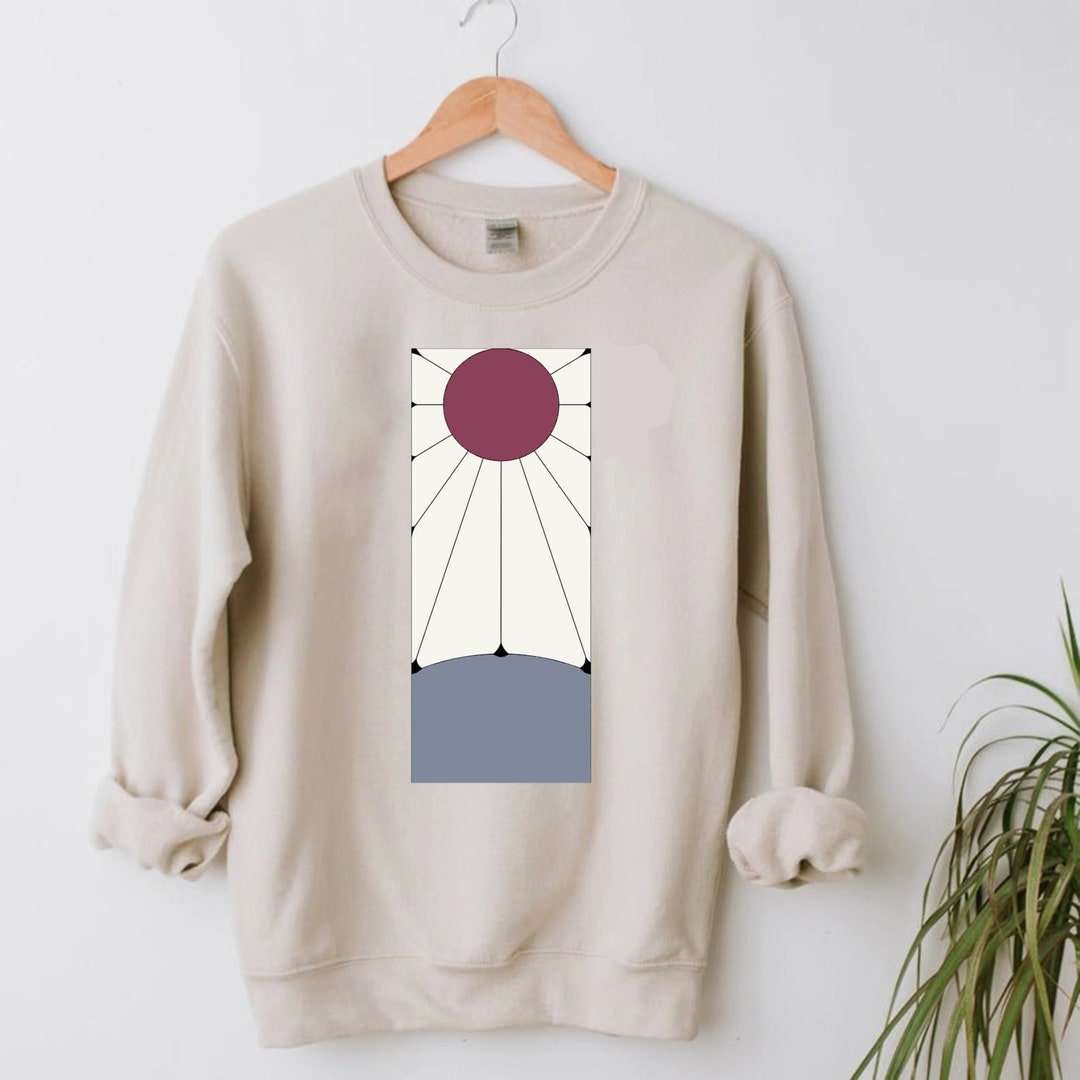 Hanafuda Earrings Anime Sweatshirt - Japanese Kimono Shirt for Anime and Manga Fans, Unique Graphics Included