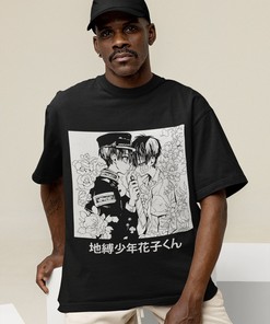 Hanako-San Aesthetic Tee: Unisex Shirt with Jibaku Shounen Mystery - Gift for Manga Lovers