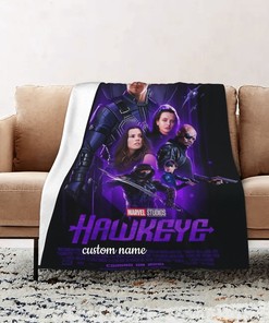 Hawkeye Quilt Blanket Bedding Set: Perfect for Bedroom Decor and Sofa Blanket